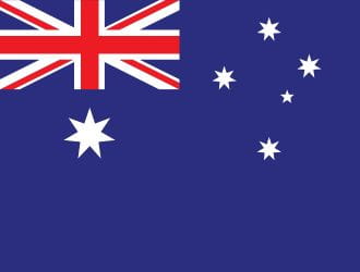Flag from Australia