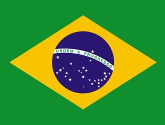 Flag from Brazil