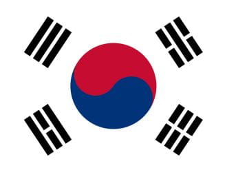 Flag from Korea