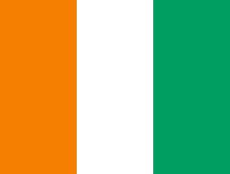 Flag from Ivory Coast
