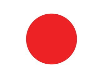 Flag from Japan