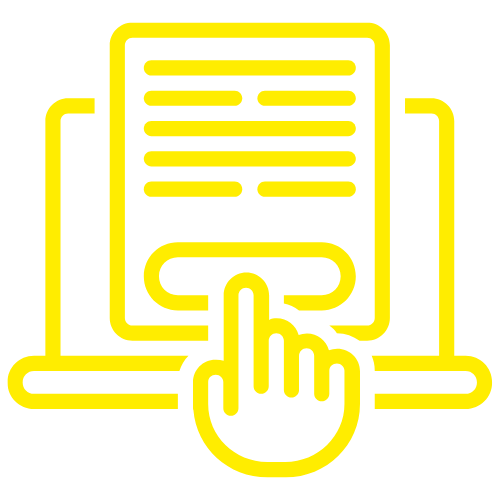 Submission yellow icon