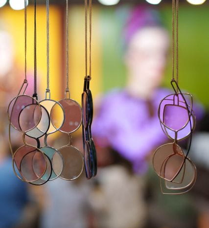 Hanging glasses