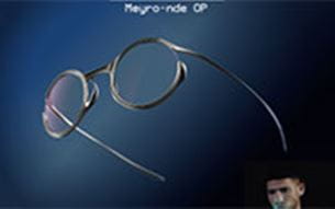 Meyro-nde OP eyewear by Sbrusset and Co