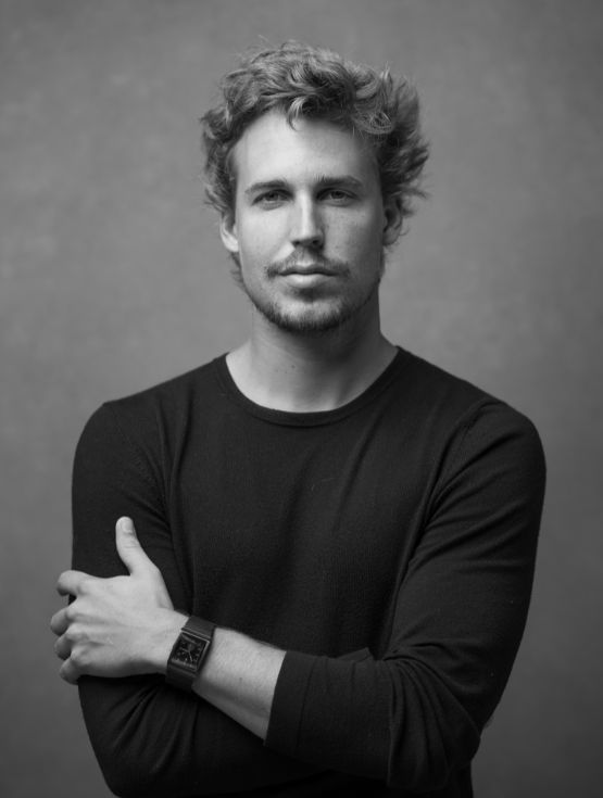 Black-and-white portrait of Joachim Froment, appointed  jury president of the SILMO d'Or 2026