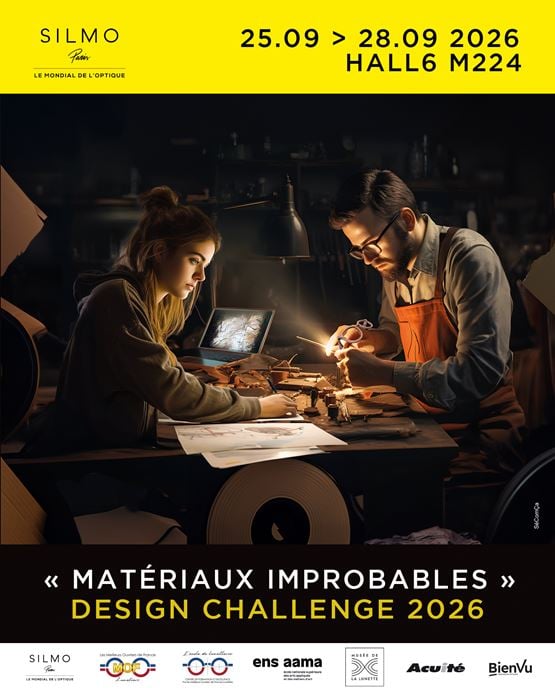 Affiche pour le Design Challenge des MOF de SILMO Paris
